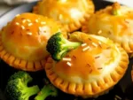 Broccoli Chicken and Cheddar Hand Pies
