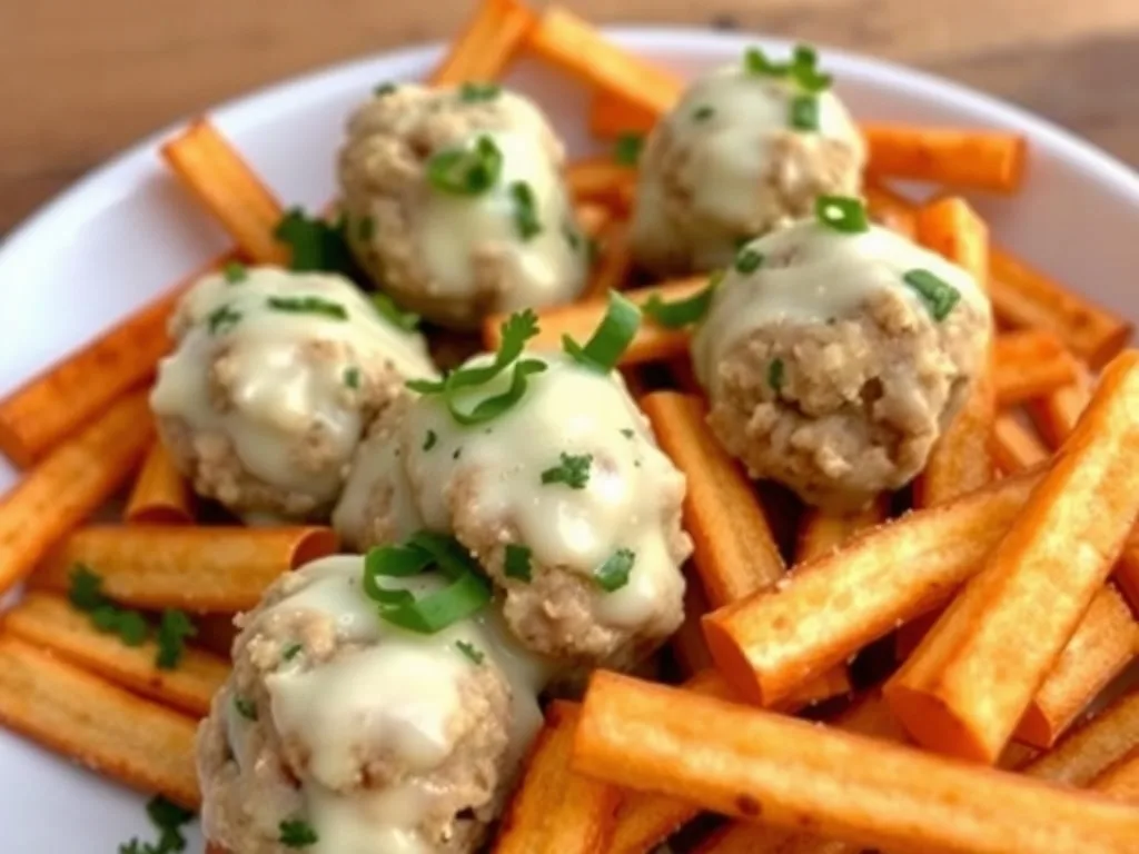 Chicken Caesar Meatballs