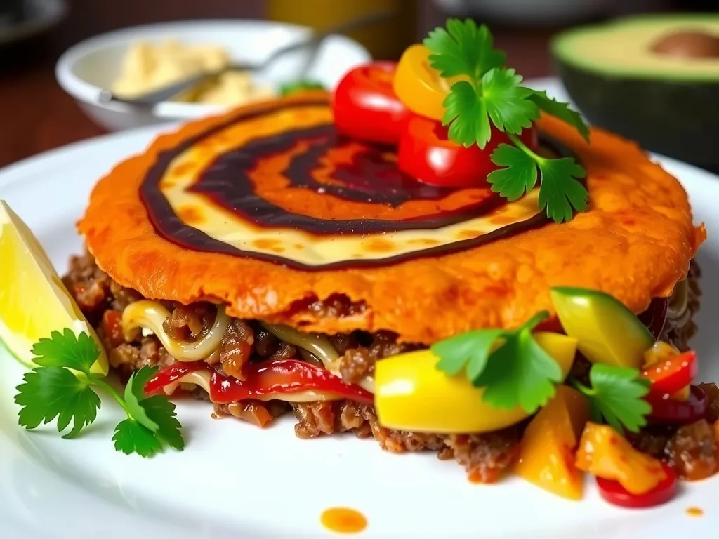 Cinco De Mayo Bullseye Fajita Cake