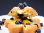Cottage Cheese Blueberry Cloud Bread