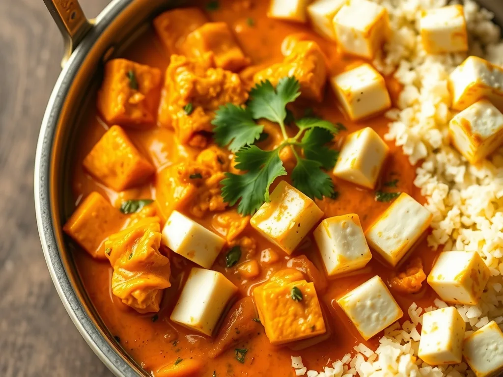 Cottage Cheese Butter Chicken