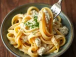 Cottage Cheese Fettuccine Alfredo
