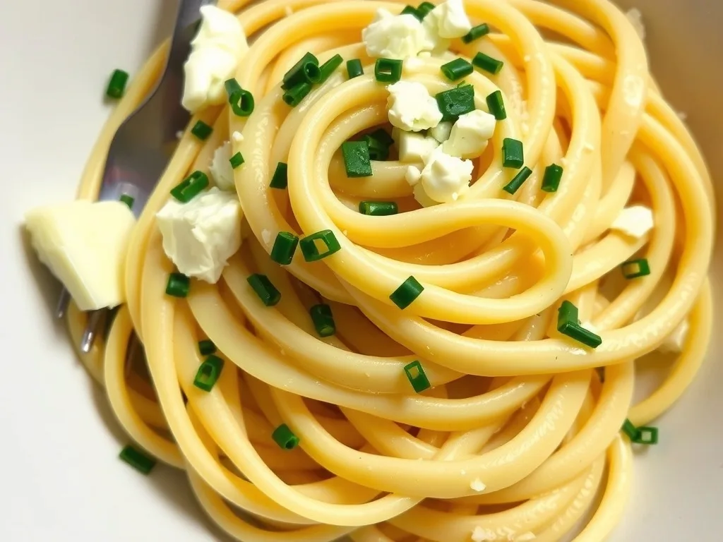Cottage Cheese Fettuccine Alfredo