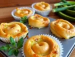 Cottage Cheese Onion Ring Muffin Cups