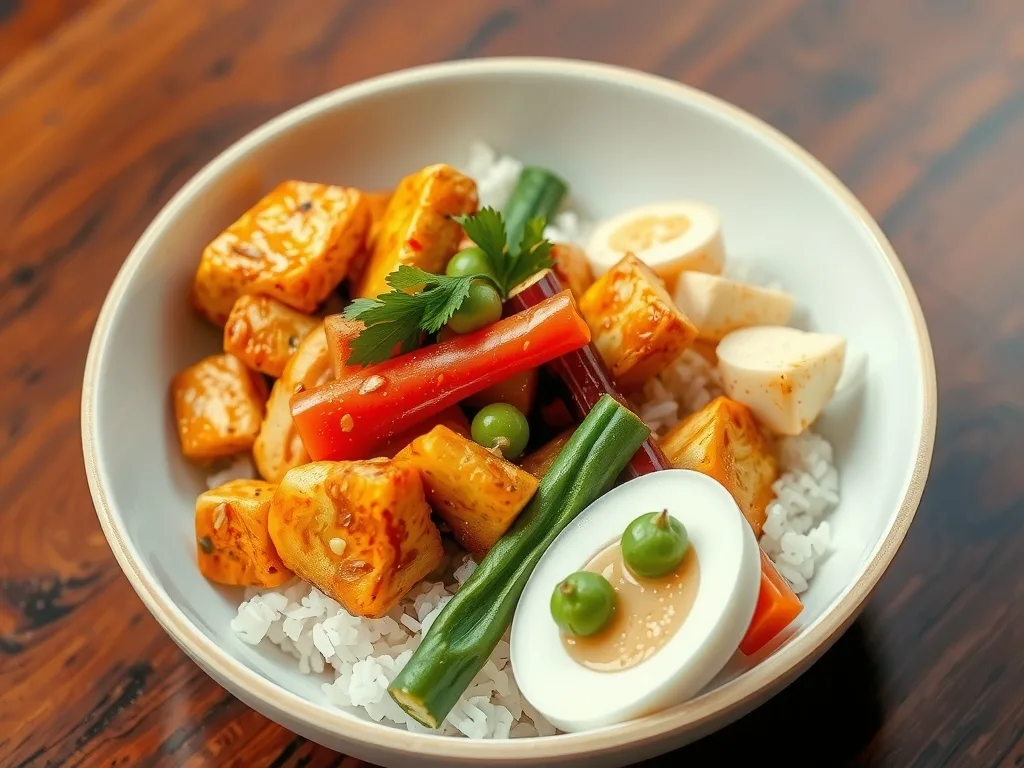 Creamy Chicken Rice Bowl Recipe