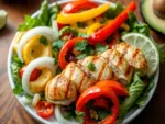 Grilled Chicken Fajita Salad