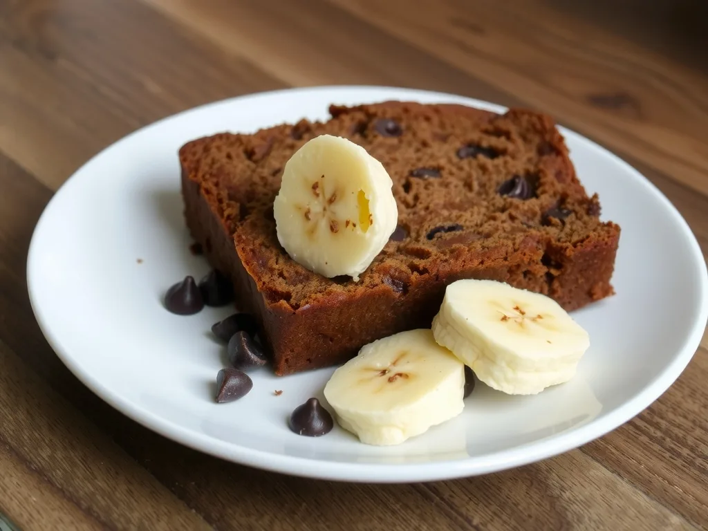 Healthy Chocolate Chip Banana Bread