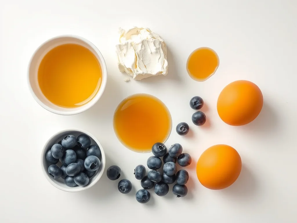 Cottage Cheese Blueberry Cloud Bread