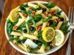 Lemon Arugula Pasta Salad