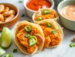 Mini Crunchy Chicken Wraps