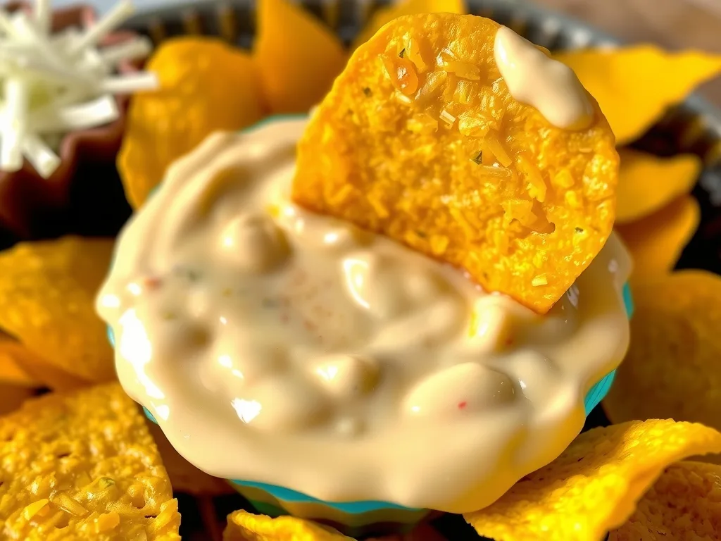 Nachos Cheese Dip And Sauce