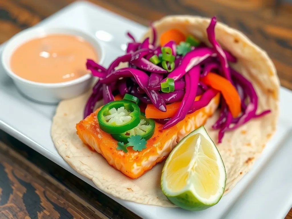 Salmon Tacos for Cinco De Mayo