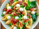 Spring Pea Pesto Pasta Salad