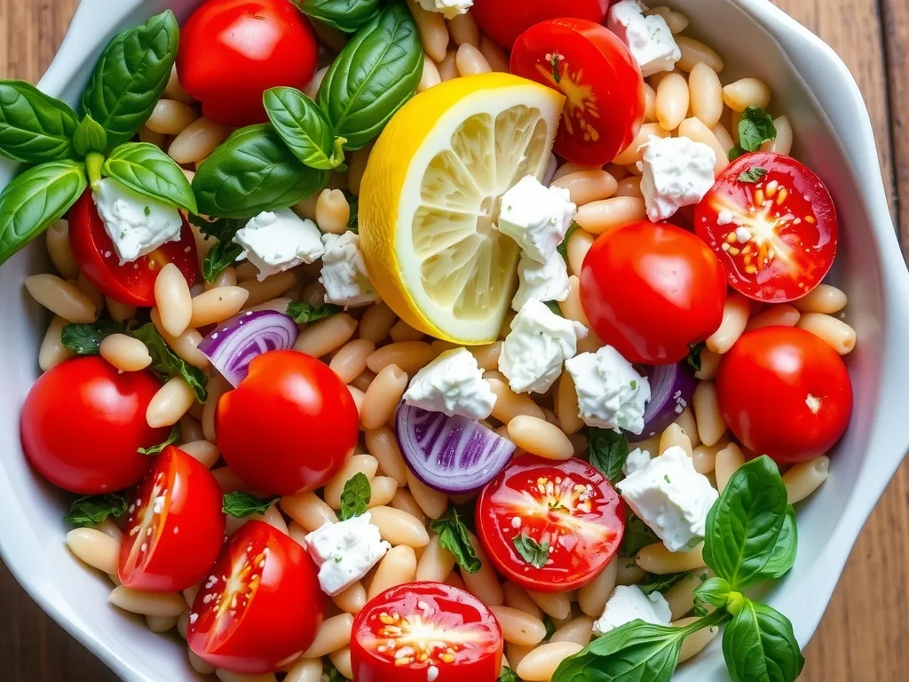 Summer Orzo Pasta Salad