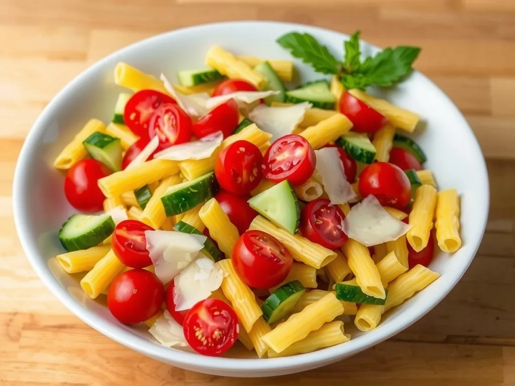 Pasta Salad with Summer Tomatoes