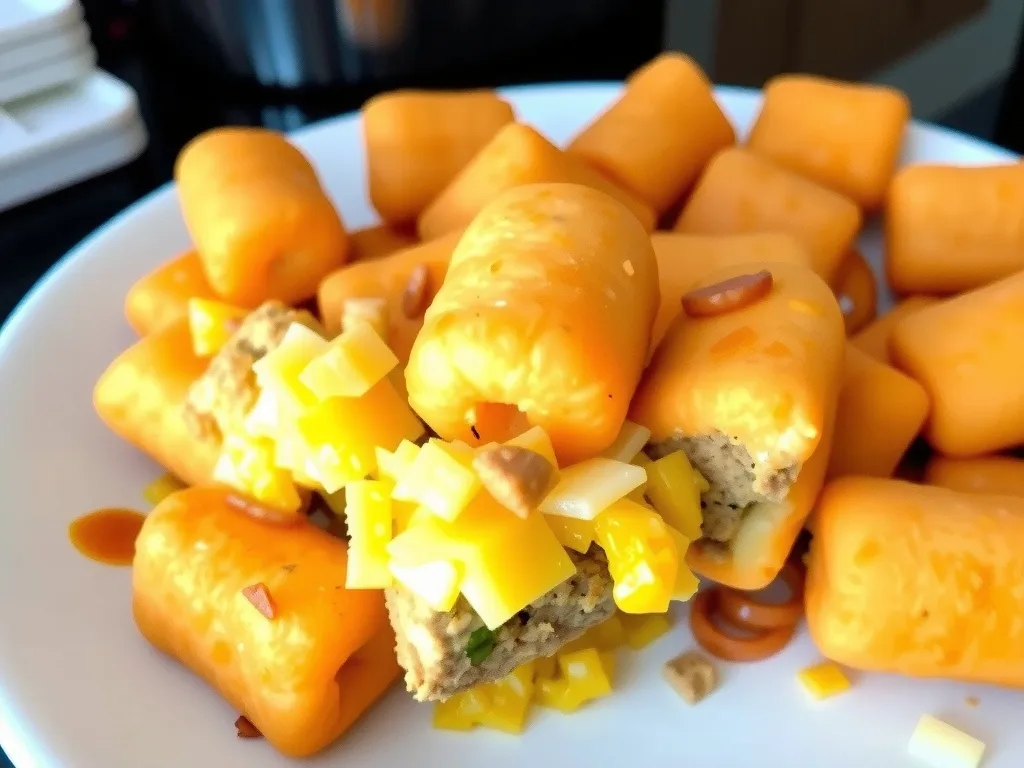 Tater Tot Casserole with Ground Beef -