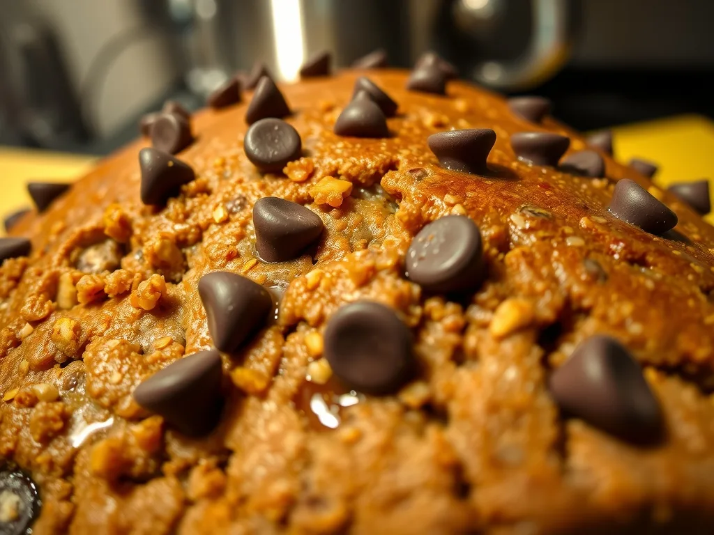 Almond Flour Chocolate Chip Banana Bread