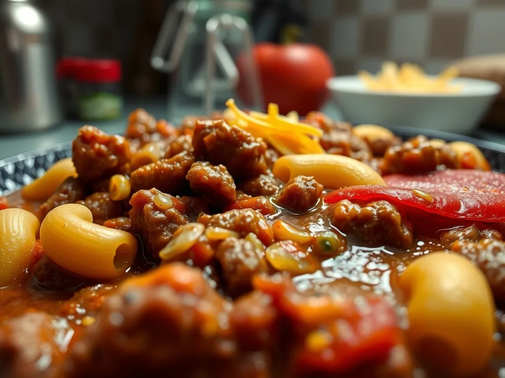 American Ground Beef Goulash