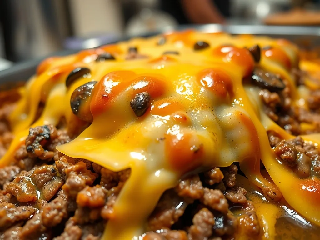 Best Philly Cheesesteak Casserole Recipe with Ground Beef