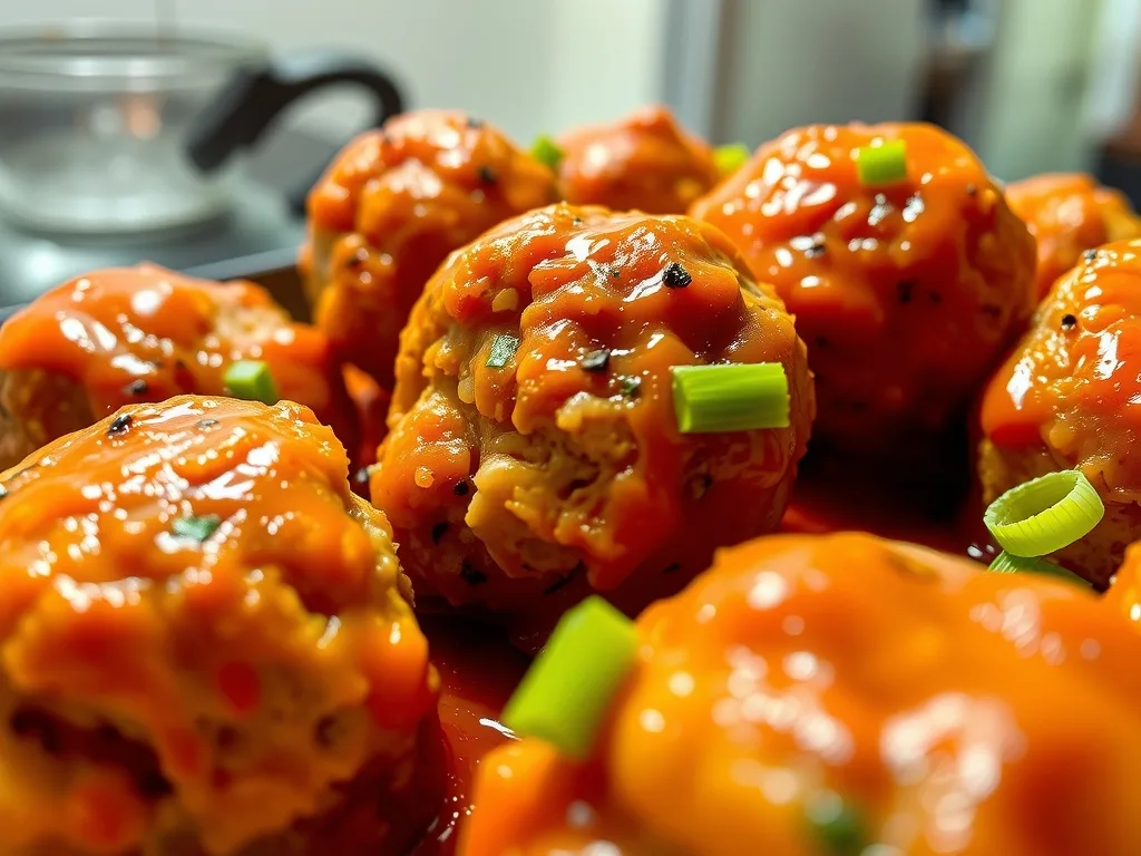Buffalo Chicken Meatballs