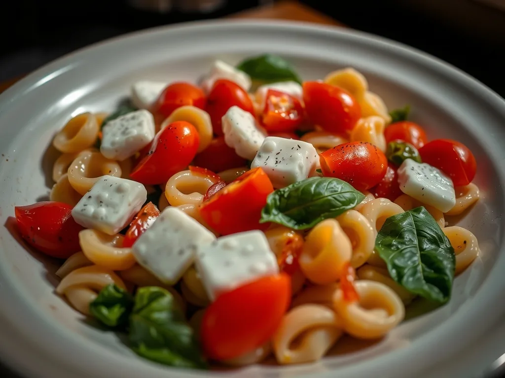 Caprese Pasta Salad Recipe