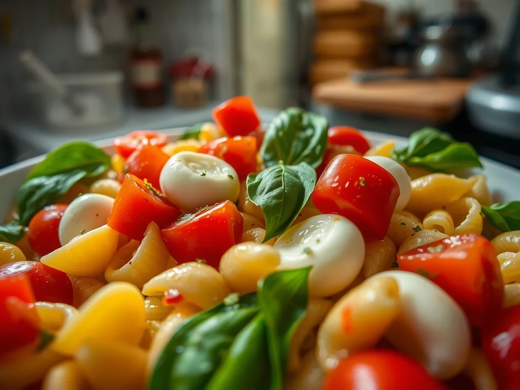 Caprese Pasta Salad Recipe