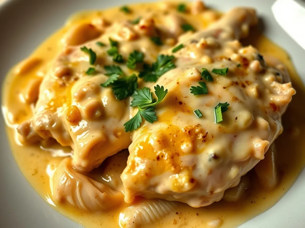 Creamy French Mustard Chicken Recipe