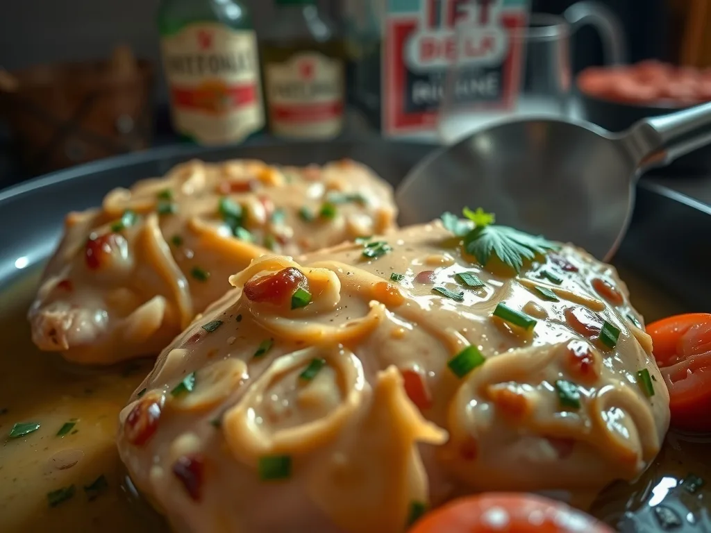 Creamy French Mustard Chicken Recipe