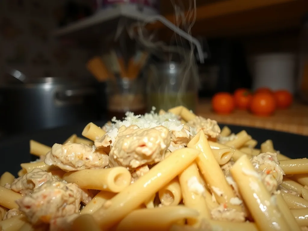Crock Pot Cajun Chicken Pasta Recipe