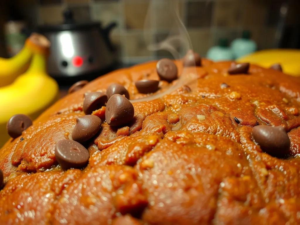 Crockpot Banana Bread Recipe