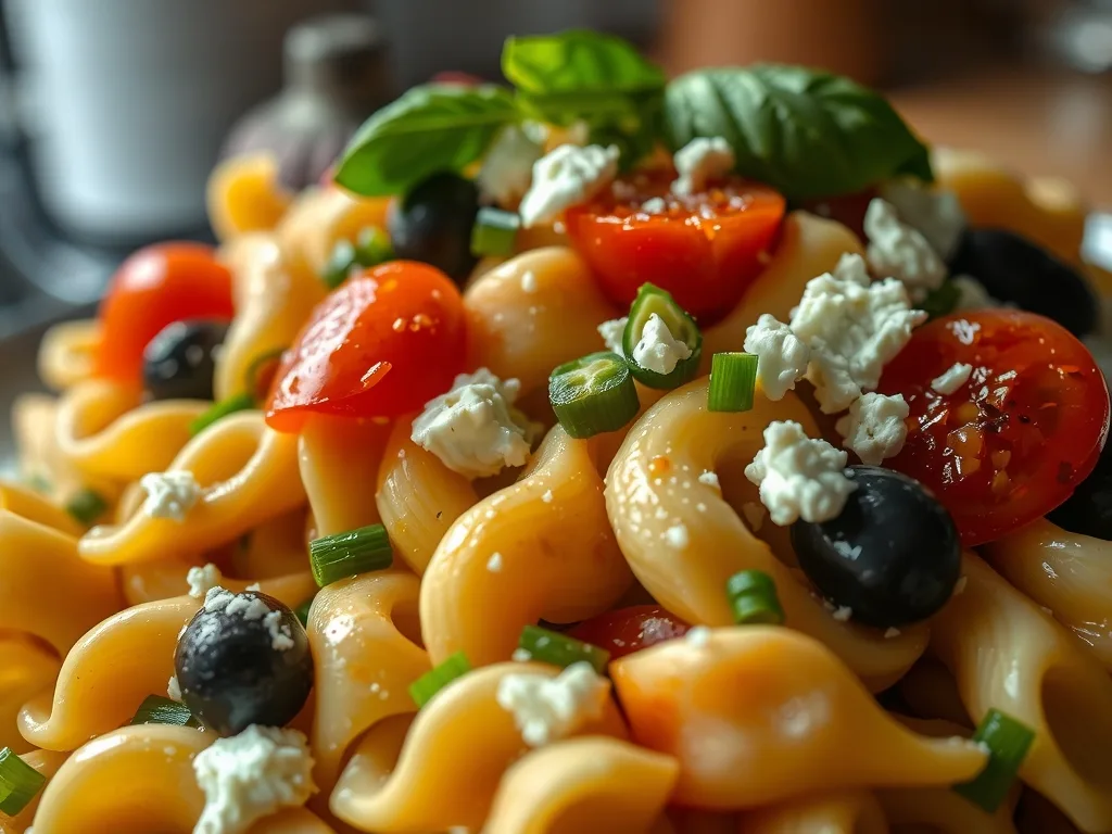 Greek Pasta Salad Recipe Blog