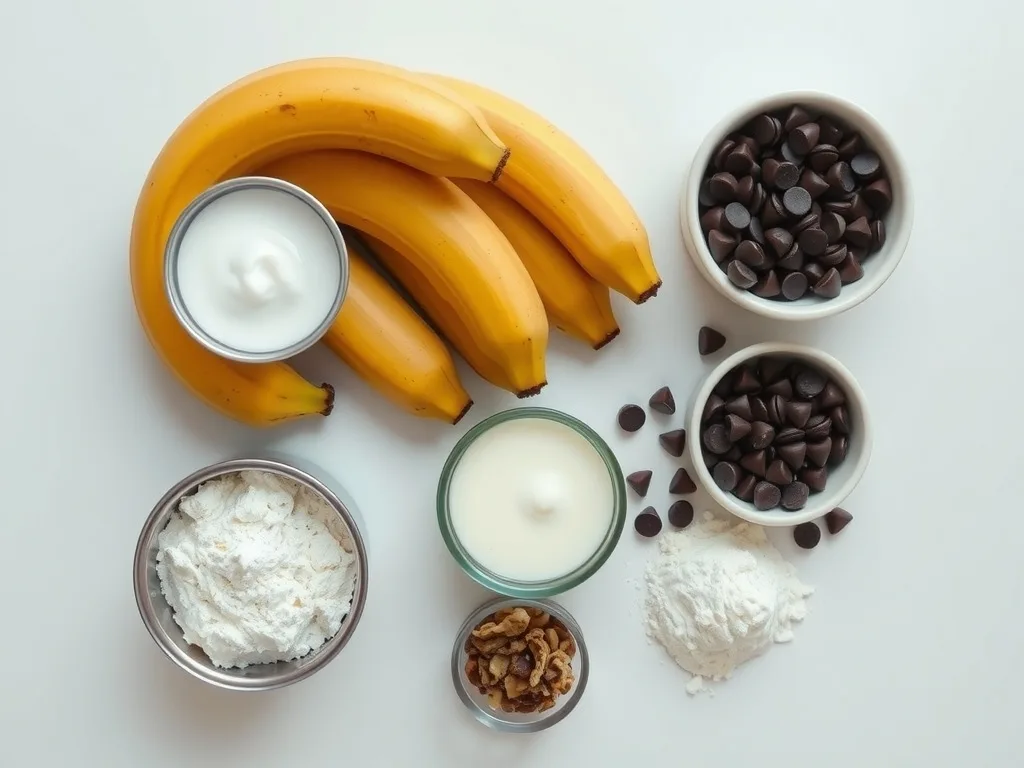 Ingredients - 3-Ingredient Banana Bread Recipe