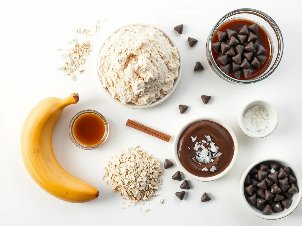 Ingredients - Banana Bread Protein Balls