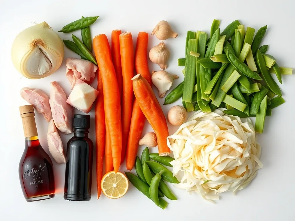 Ingredients - Classic Pancit Recipe 