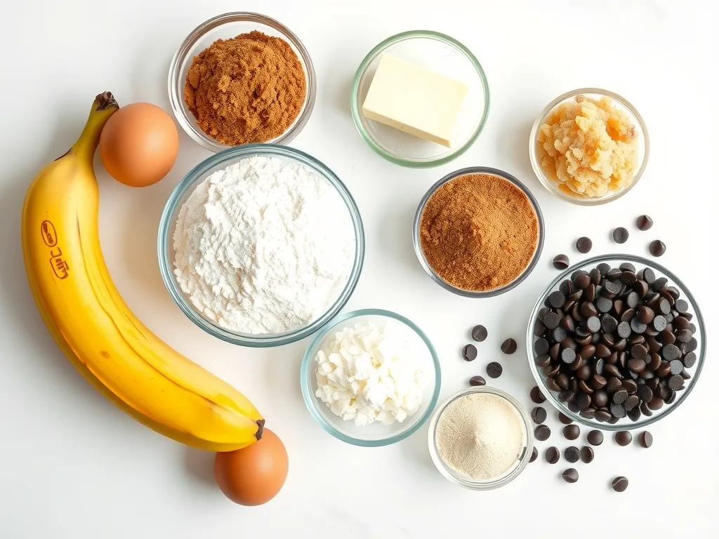 Ingredients - Crockpot Banana Bread Recipe