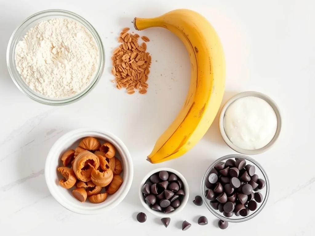 Ingredients - Protein Banana Bread