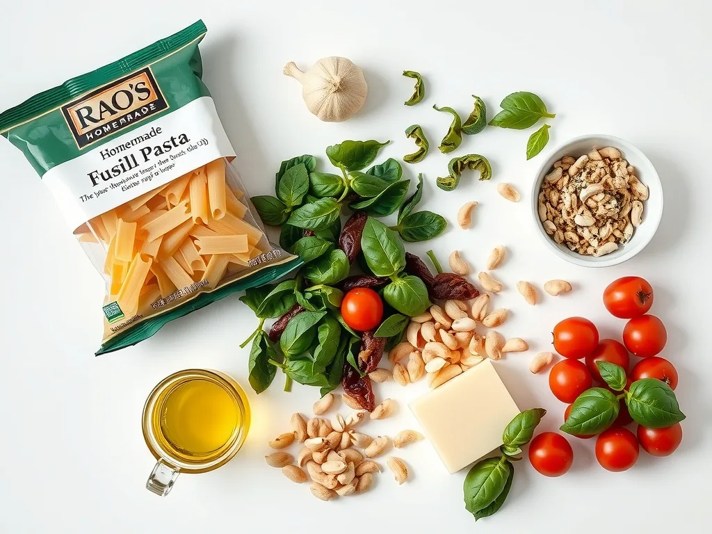 Ingredients - Raos Italian Summer Pasta Salad