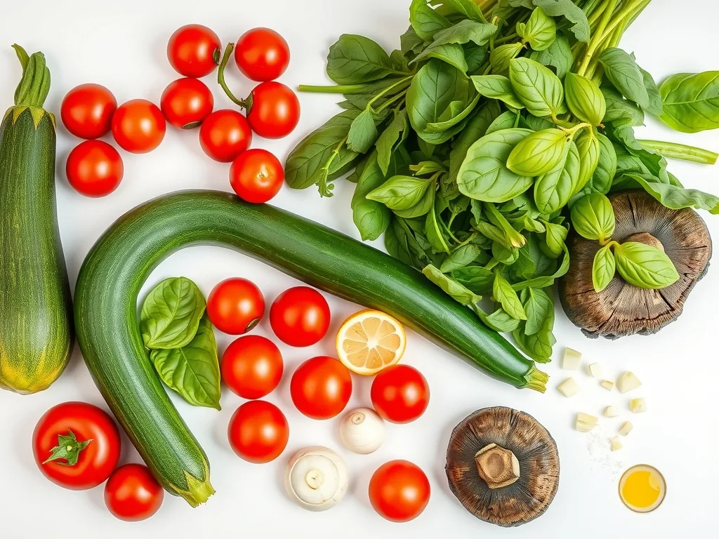 Ingredients - Summer Burst Zucchini Pasta Salad Recipe