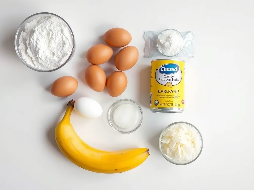 Ingredients - The Best Hawaiian Banana Bread Recipe