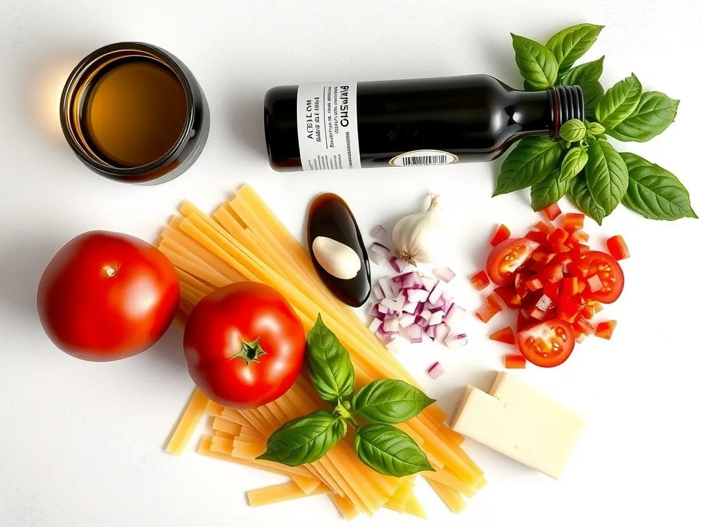 Ingredients - This Bruschetta Pasta Salad Recipe