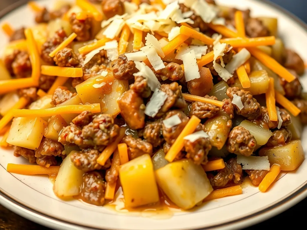 Irresistibly Easy Hobo Casserole Ground Beef Recipe
