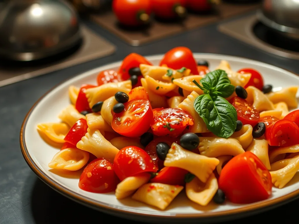 Pasta Salad with Summer Tomatoes Recipe