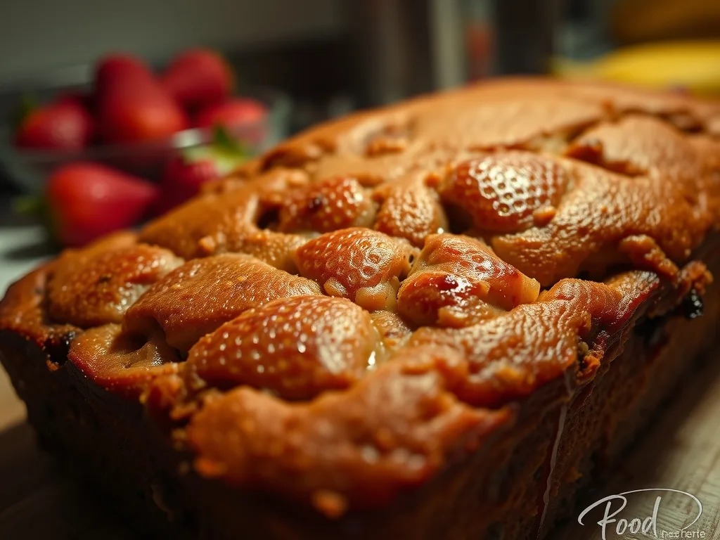 Strawberry Banana Bread Recipe