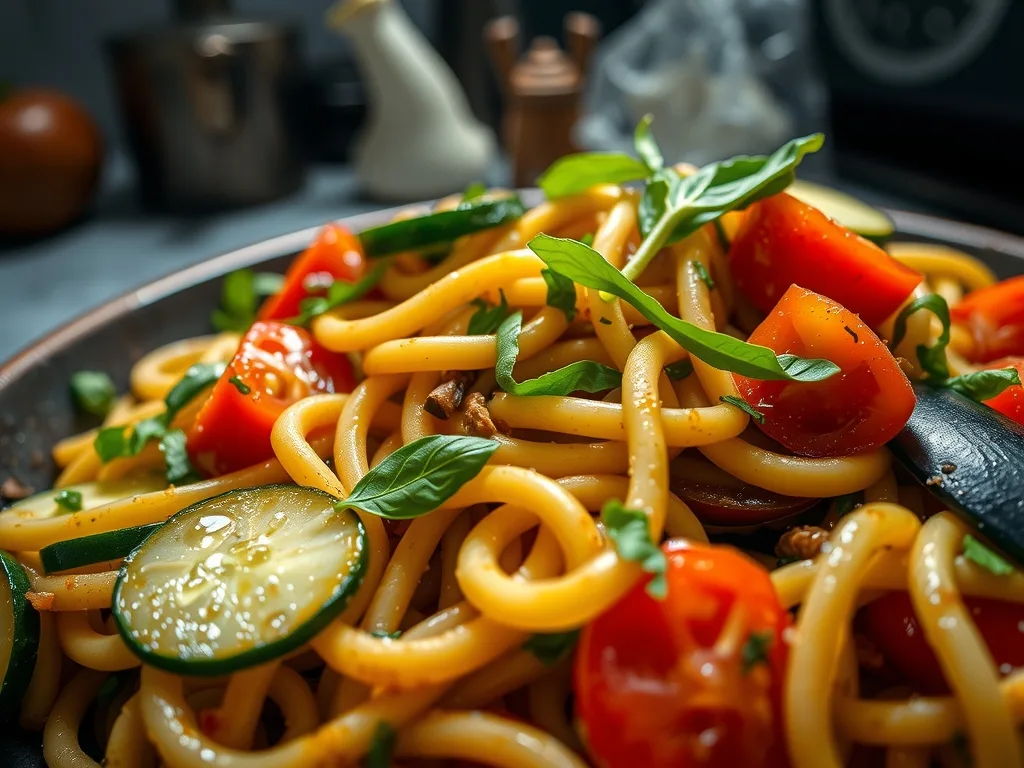 Summer Burst Zucchini Pasta Salad Recipe