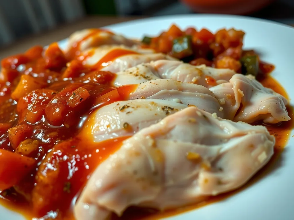 3-Ingredient Salsa Chicken