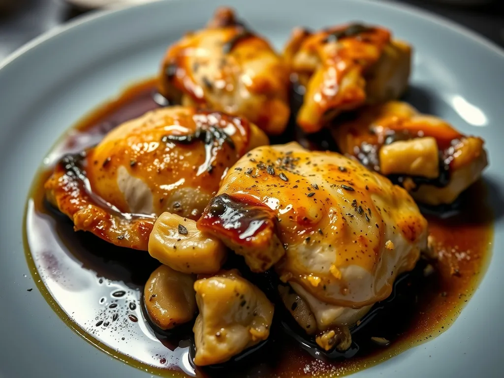 Balsamic Chicken Thighs