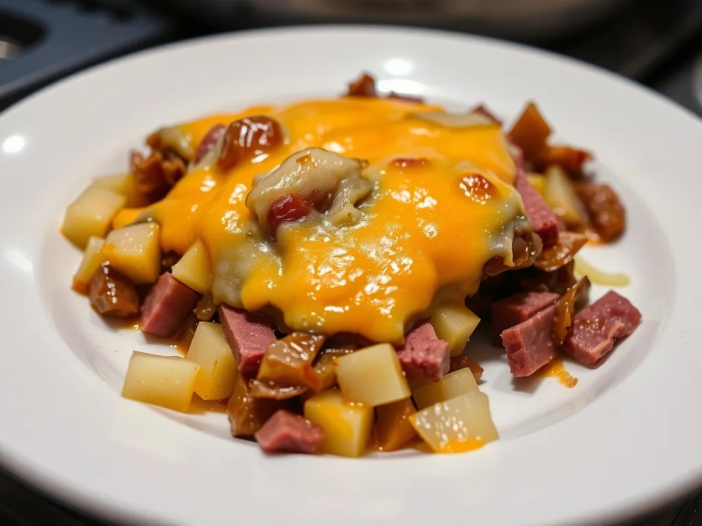 Corned Beef Potato Casserole