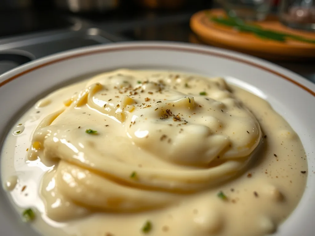 Creamy Garlic Parmesan Sauce