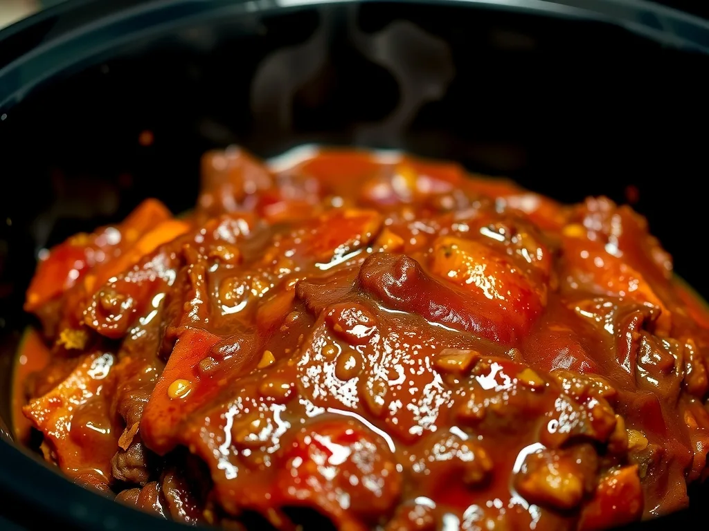 Crockpot BBQ Beef