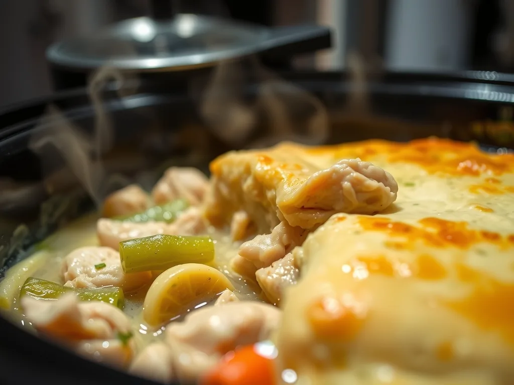 Crockpot Chicken Pot Pie